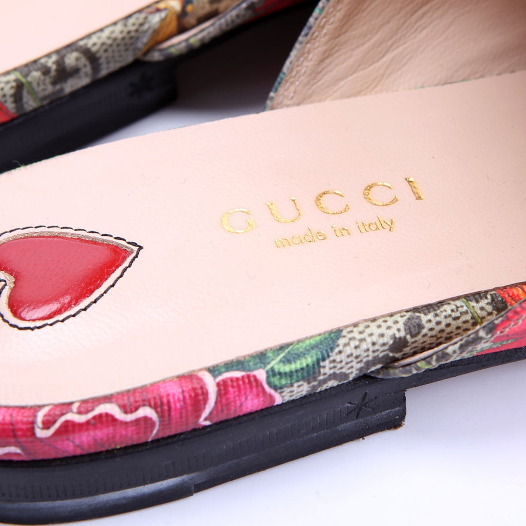 Princetown Floral Mules Size 37.5