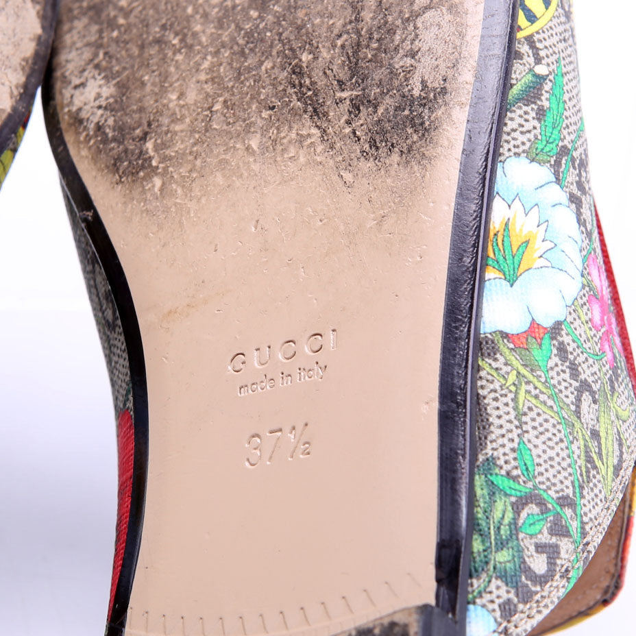 Princetown Floral Mules Size 37.5