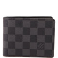 Mens Multiple Wallet Damier Graphite