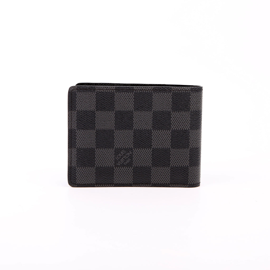Mens Multiple Wallet Damier Graphite