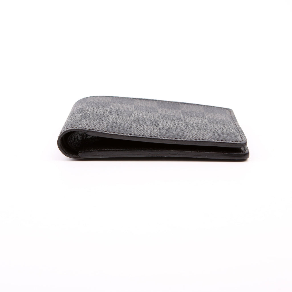Mens Multiple Wallet Damier Graphite