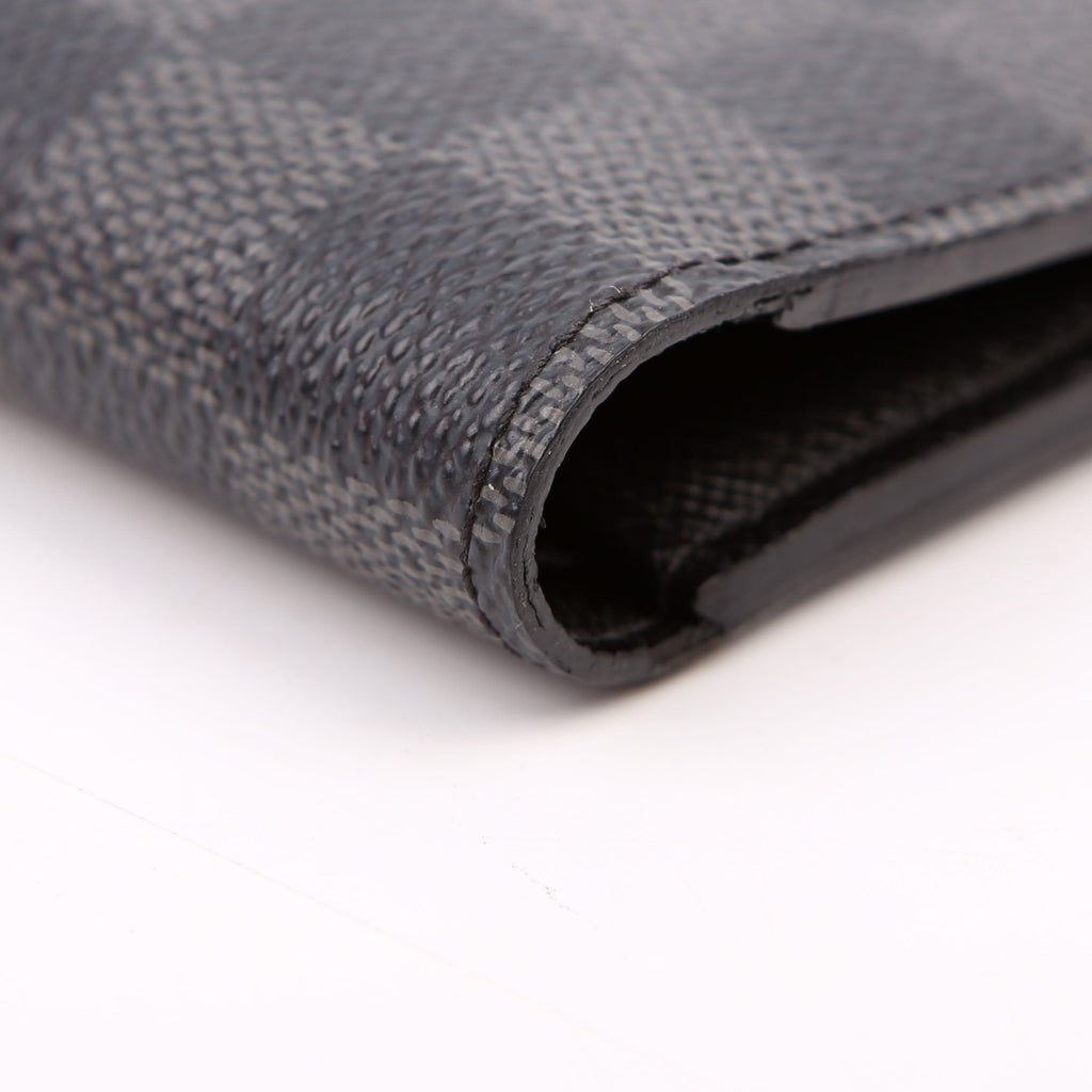 Mens Multiple Wallet Damier Graphite