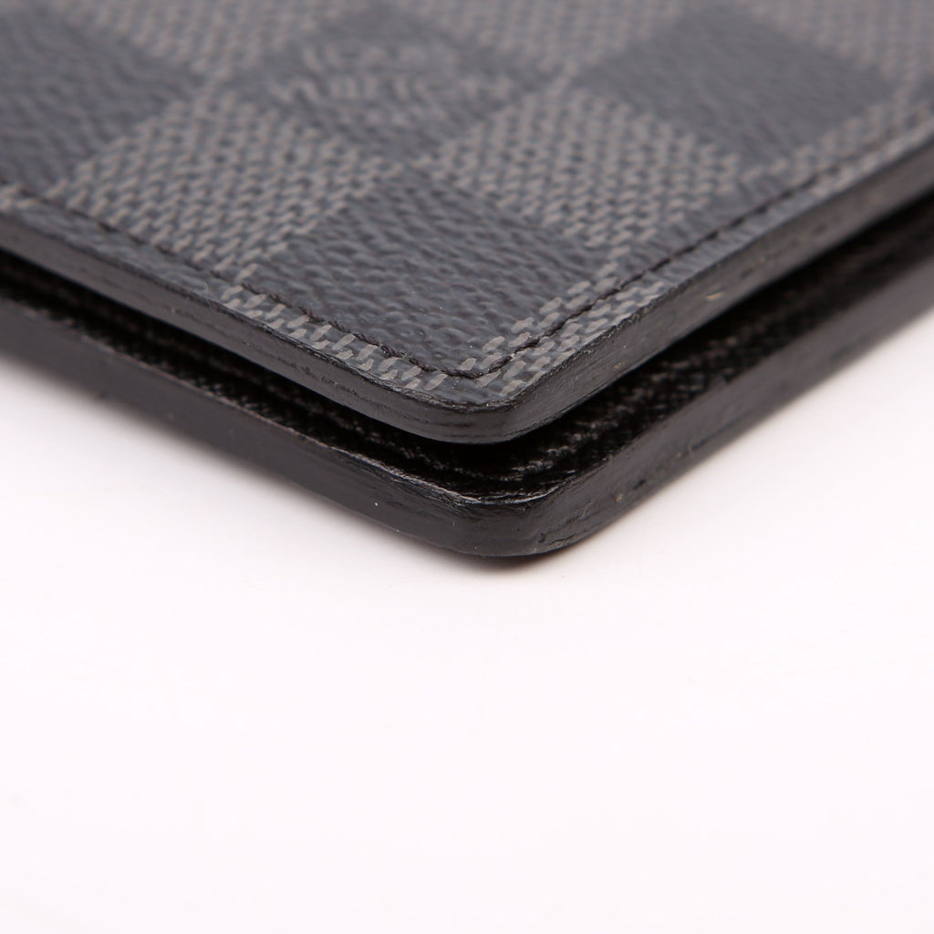 Mens Multiple Wallet Damier Graphite