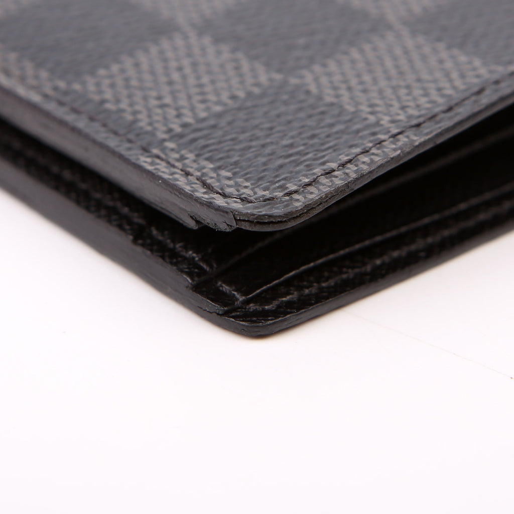Mens Multiple Wallet Damier Graphite