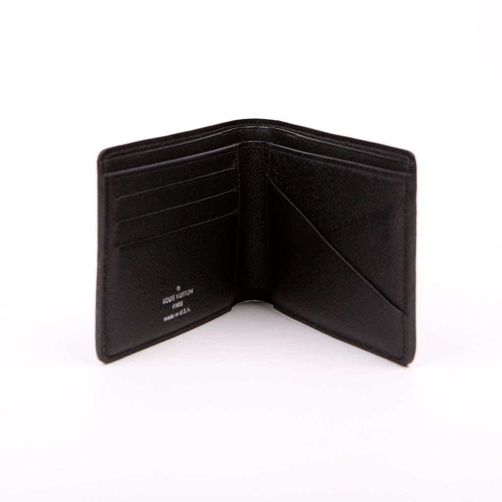 Mens Multiple Wallet Damier Graphite