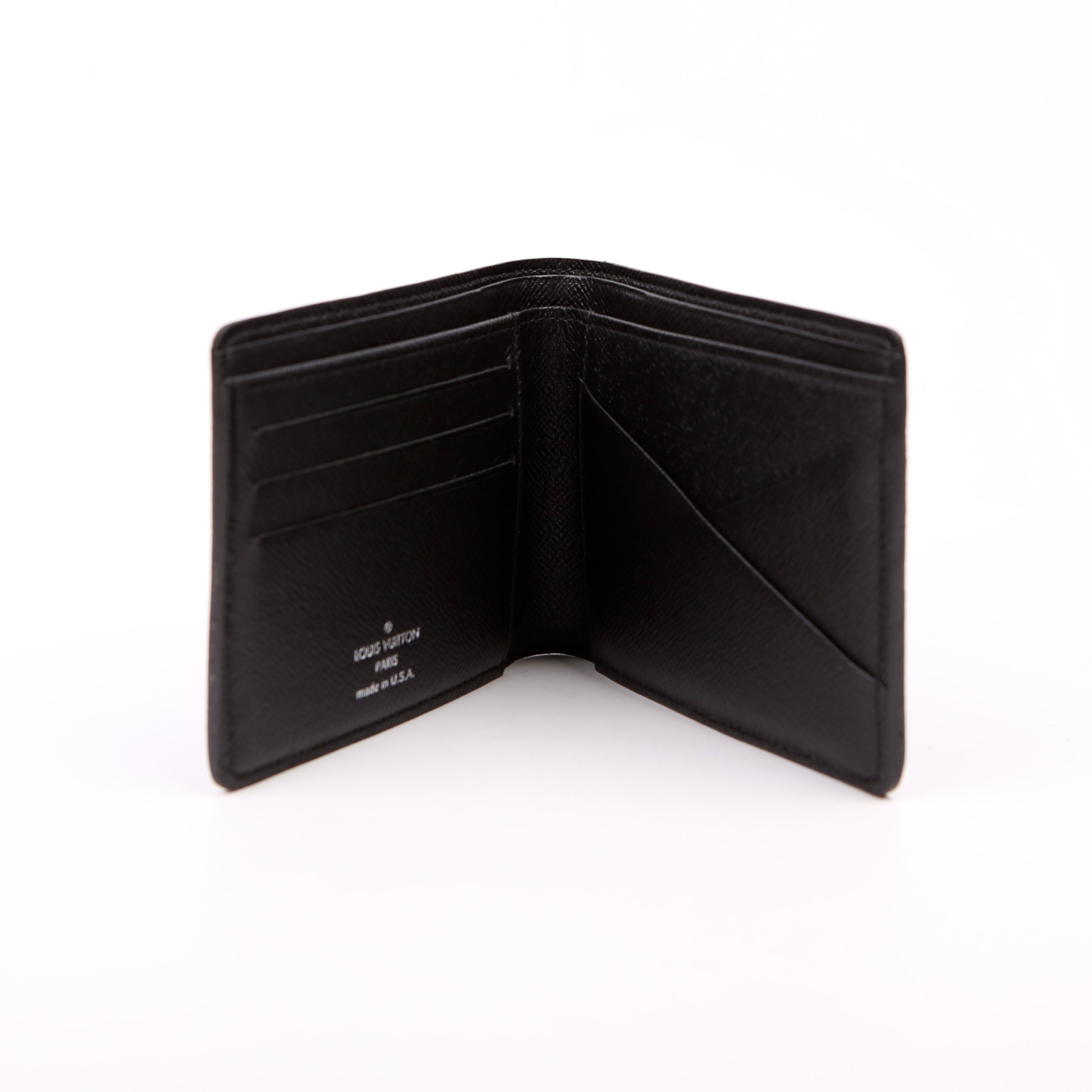 Mens Multiple Wallet Damier Graphite