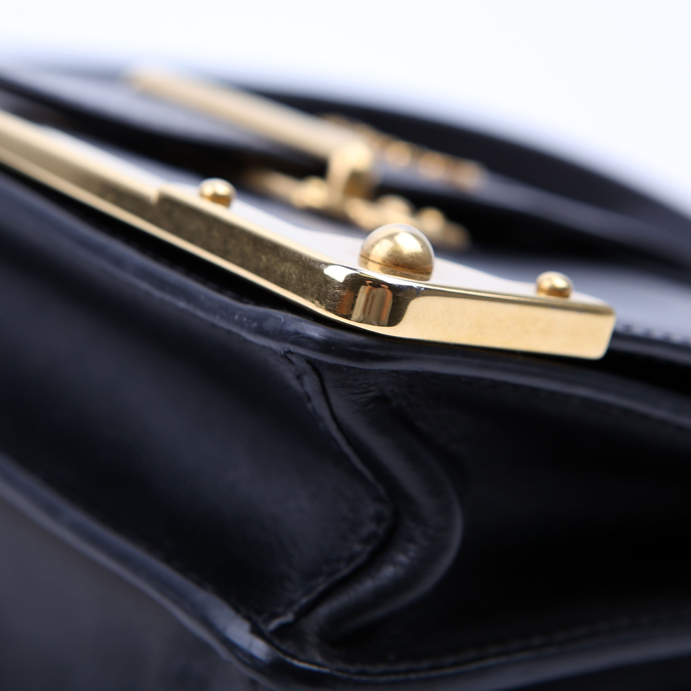 Cahier Bag Small Calfskin/Saffiano Black