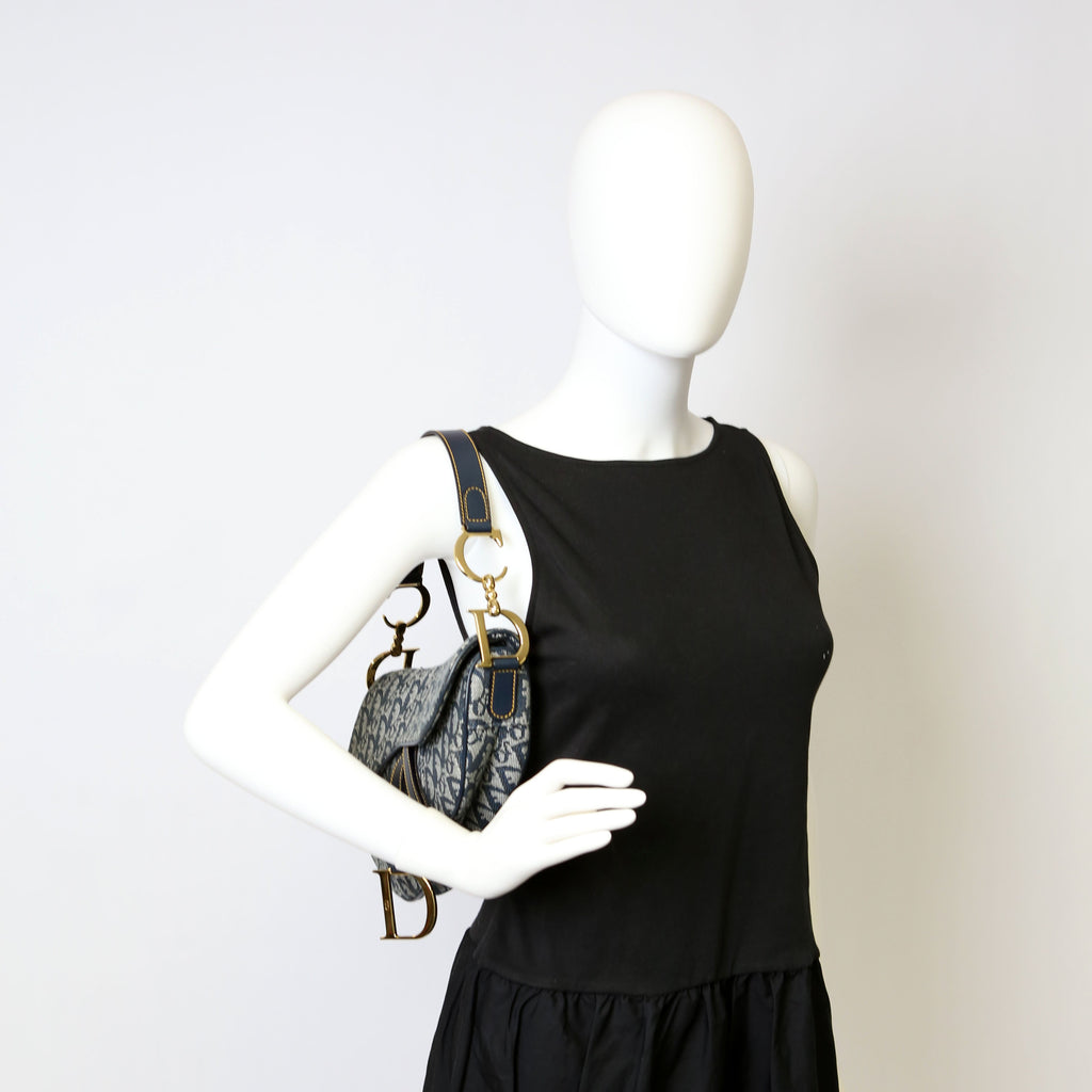 Saddle Bag Oblique Navy
