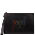 597678 Blade Embroidered Wristlet Pouch Black