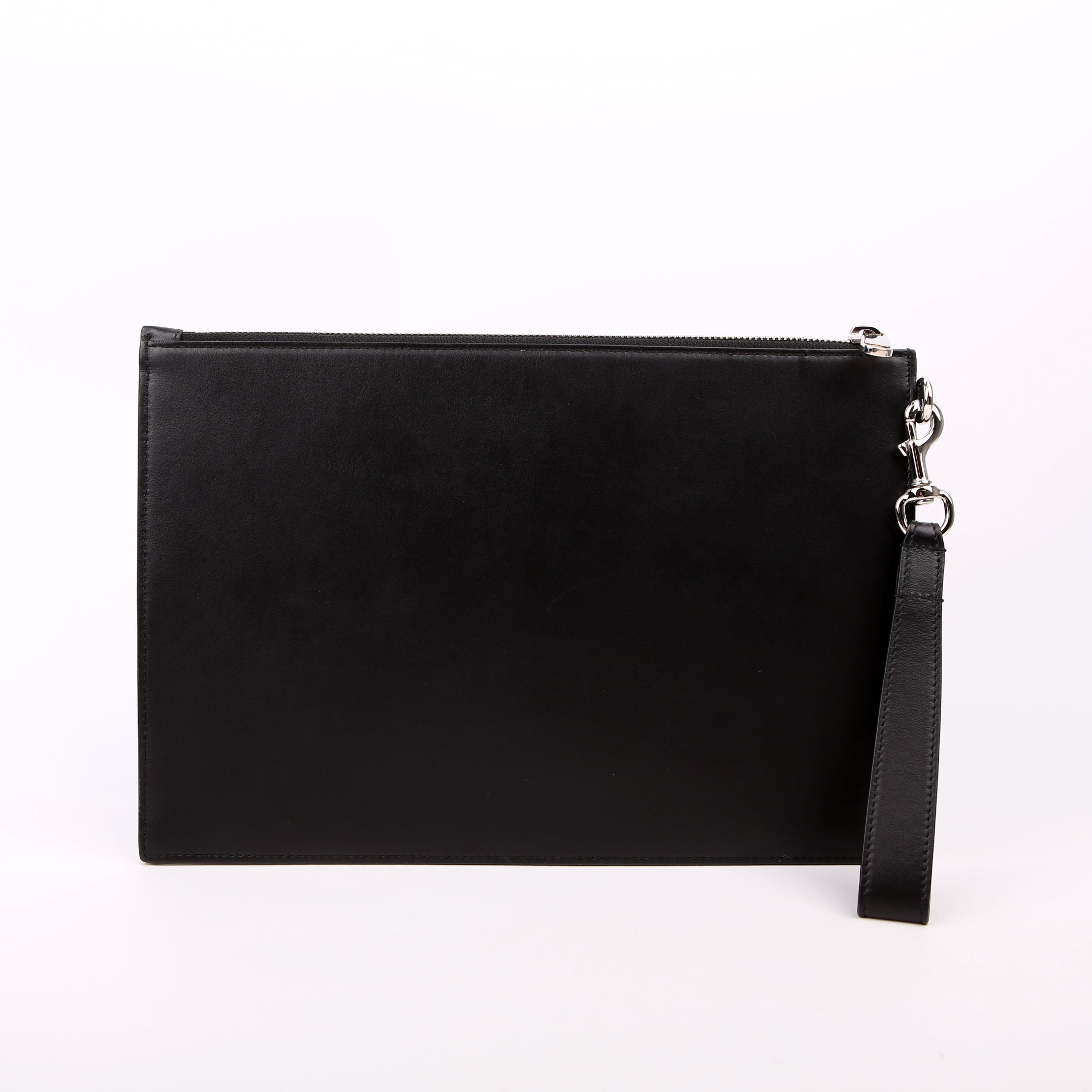 597678 Blade Embroidered Wristlet Pouch Black