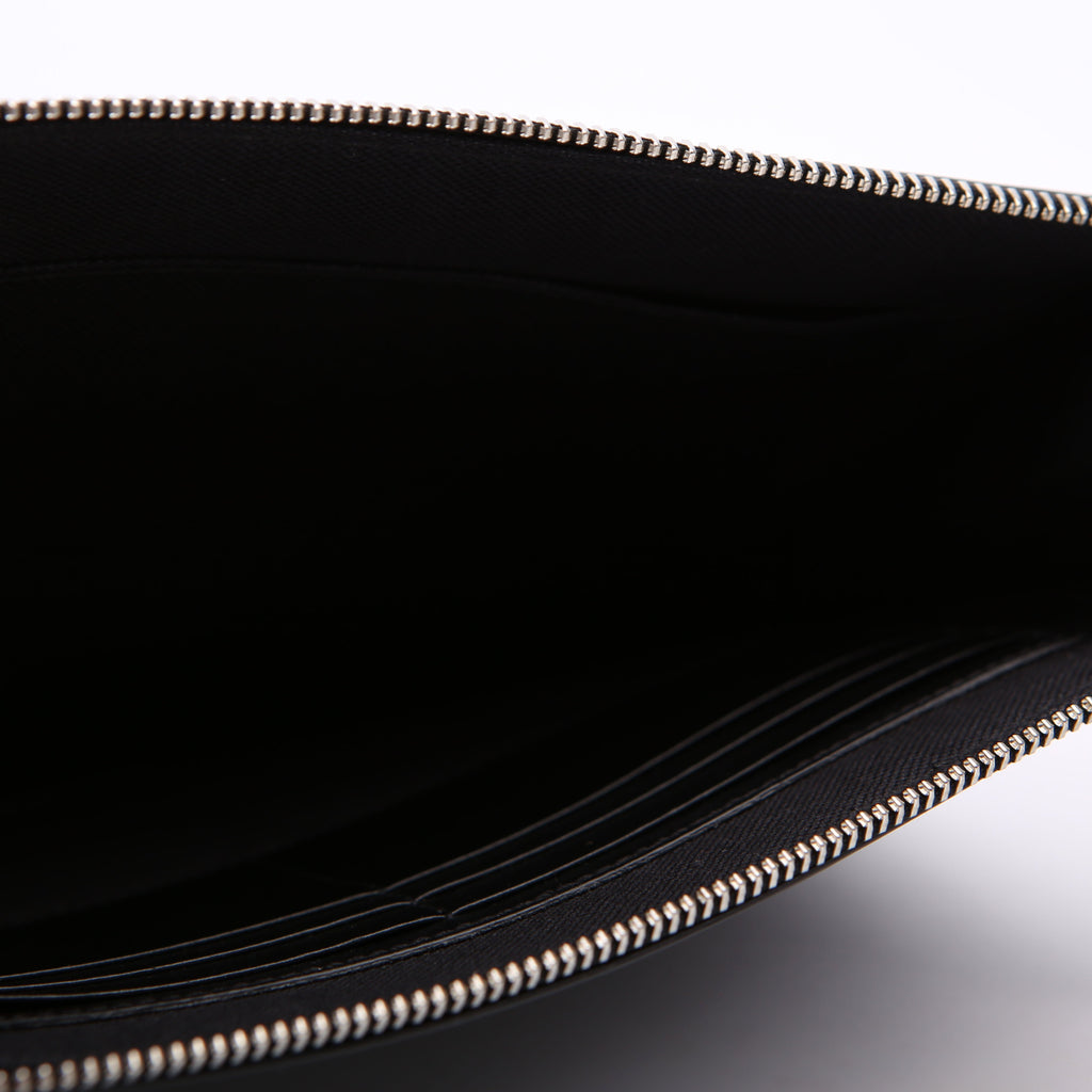 597678 Blade Embroidered Wristlet Pouch Black