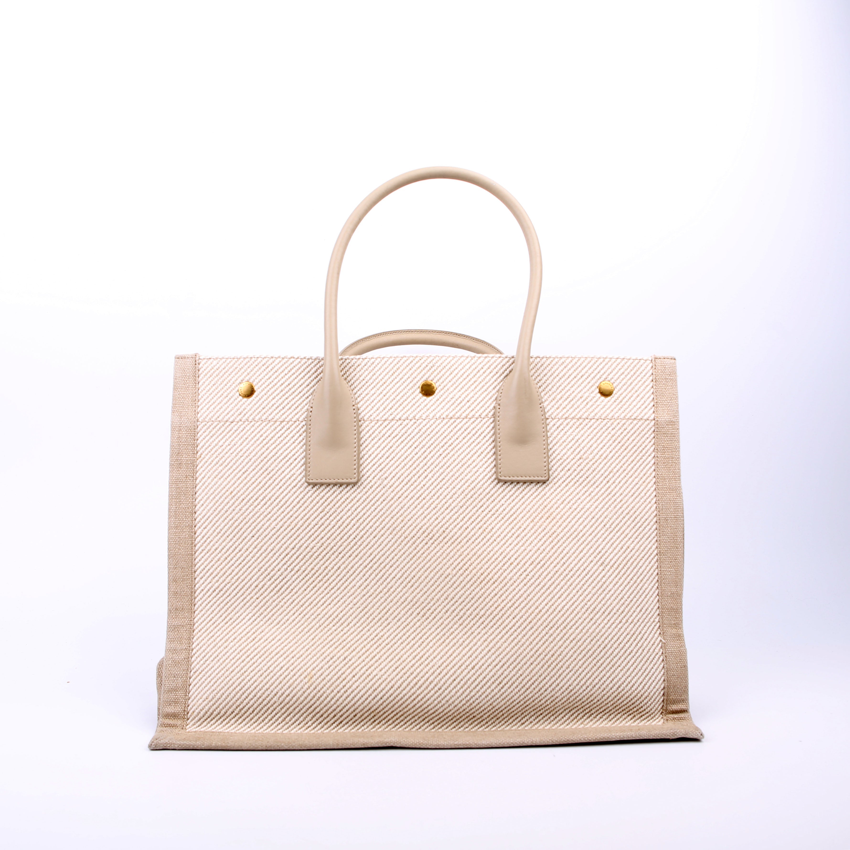 Rive Gauche Tote Bag Small Beige