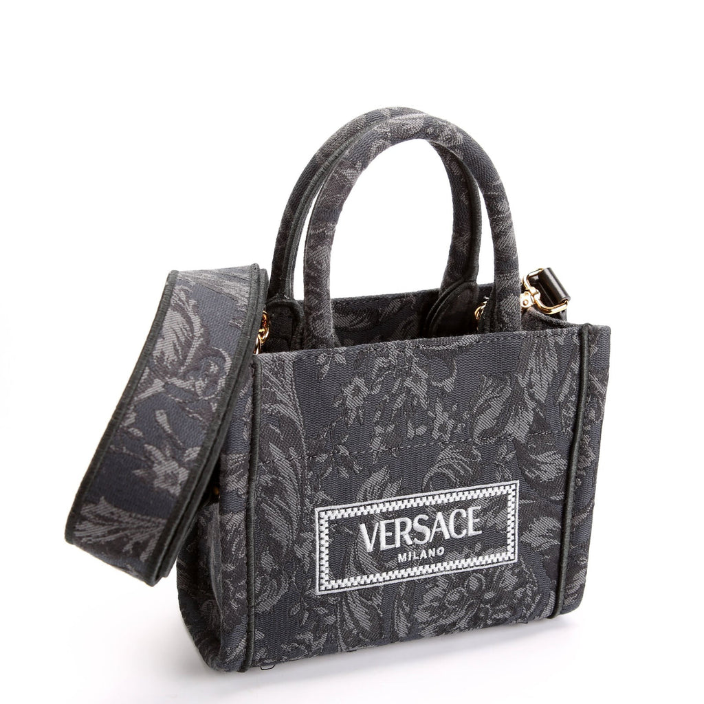 Athena Tote Small Barocco Black/Gray