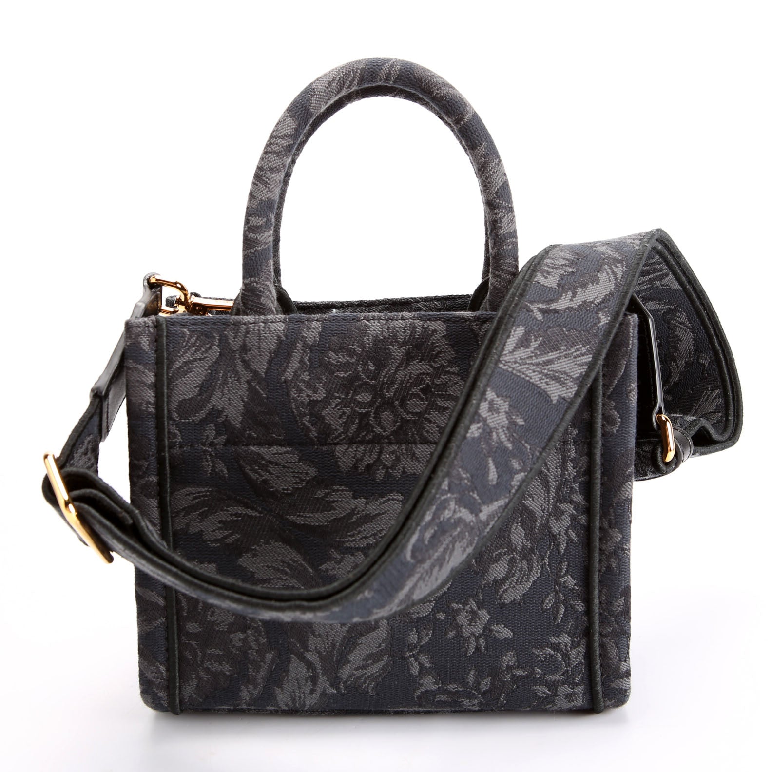 Athena Tote Small Barocco Black/Gray