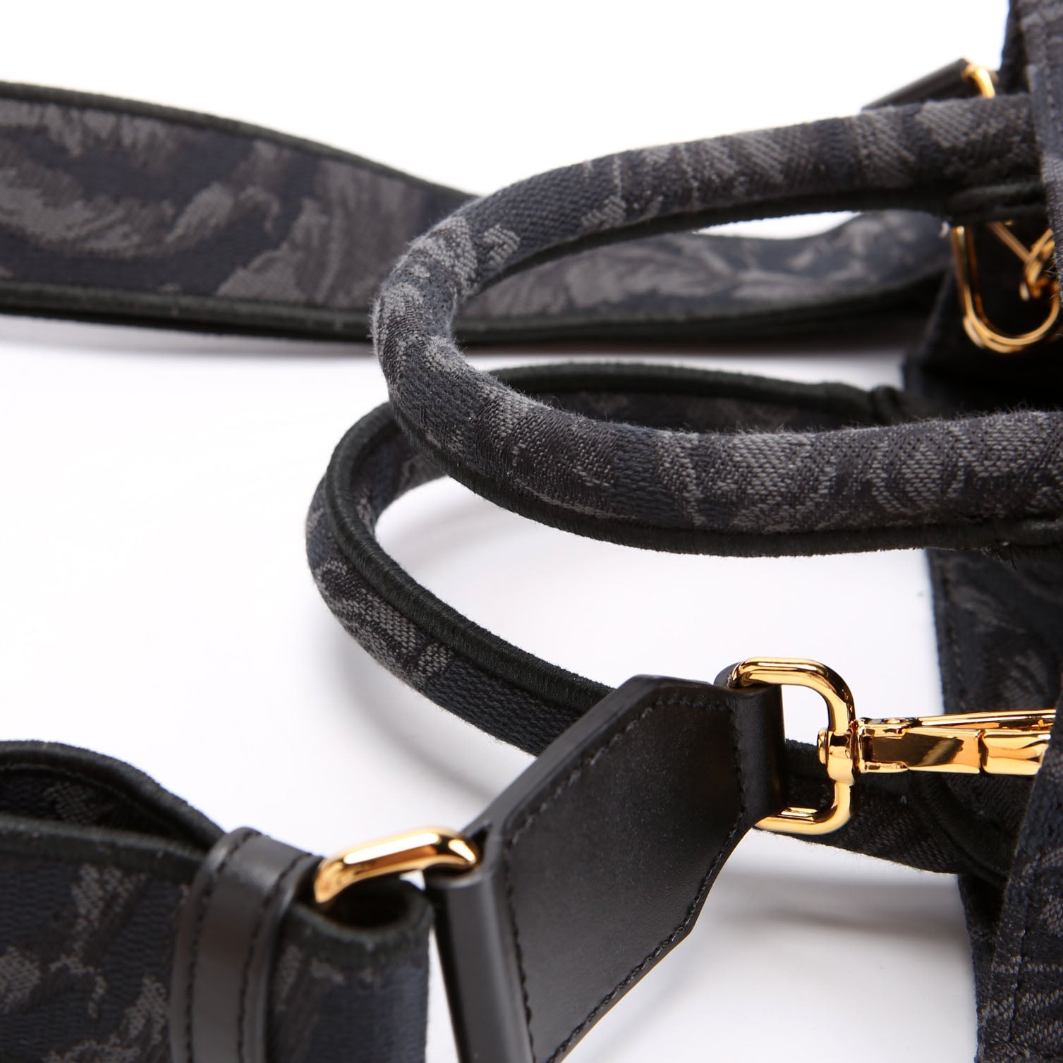 Athena Tote Small Barocco Black/Gray