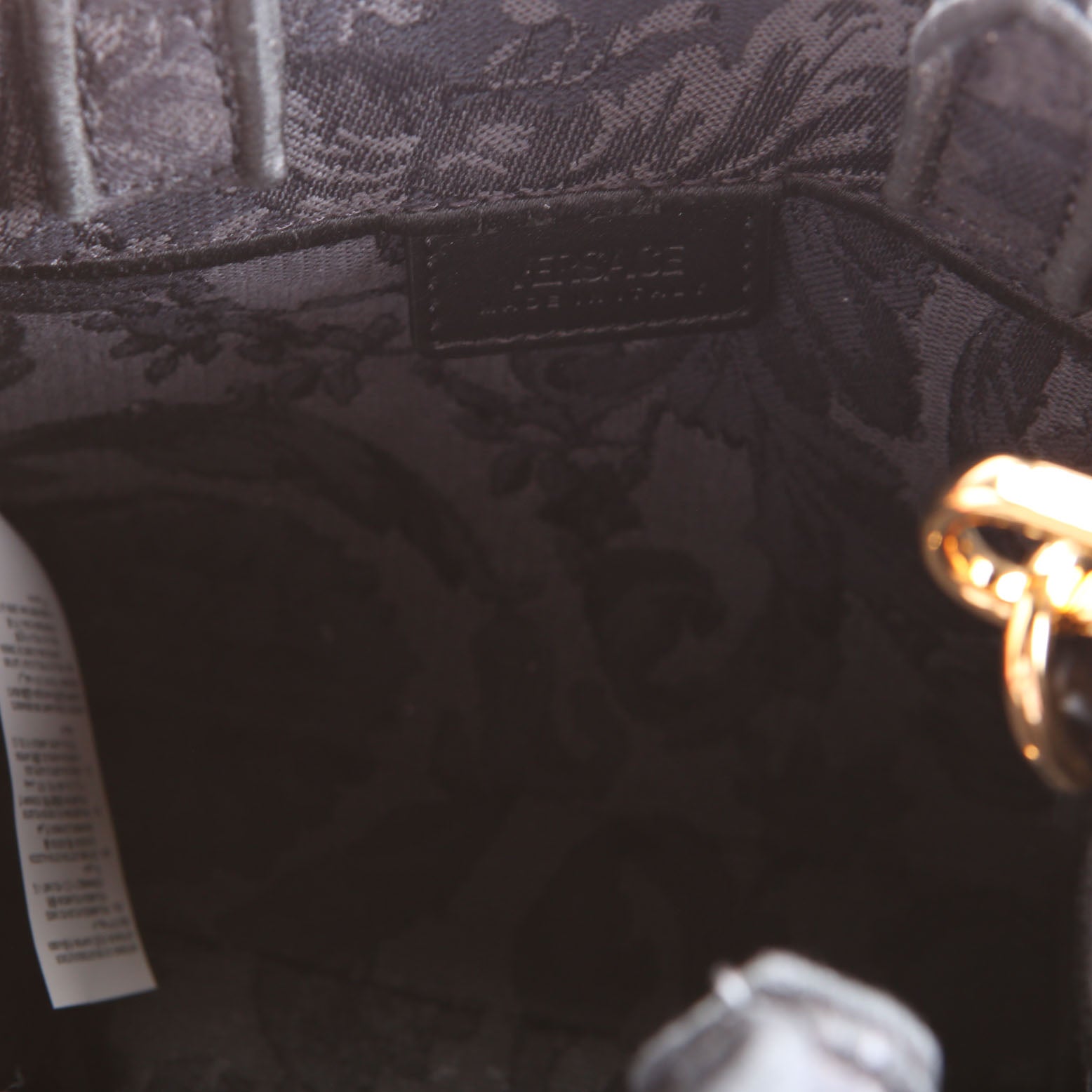 Athena Tote Small Barocco Black/Gray
