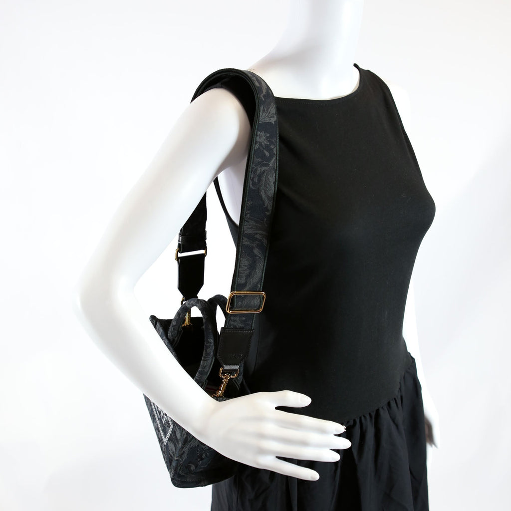 Athena Tote Small Barocco Black/Gray