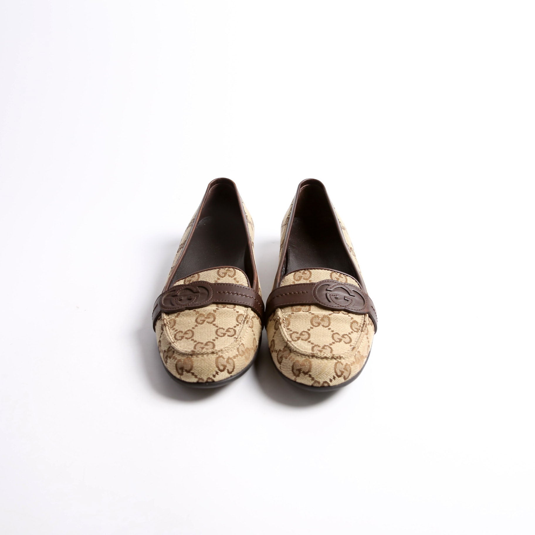 GG Canvas Loafers Size 37.5