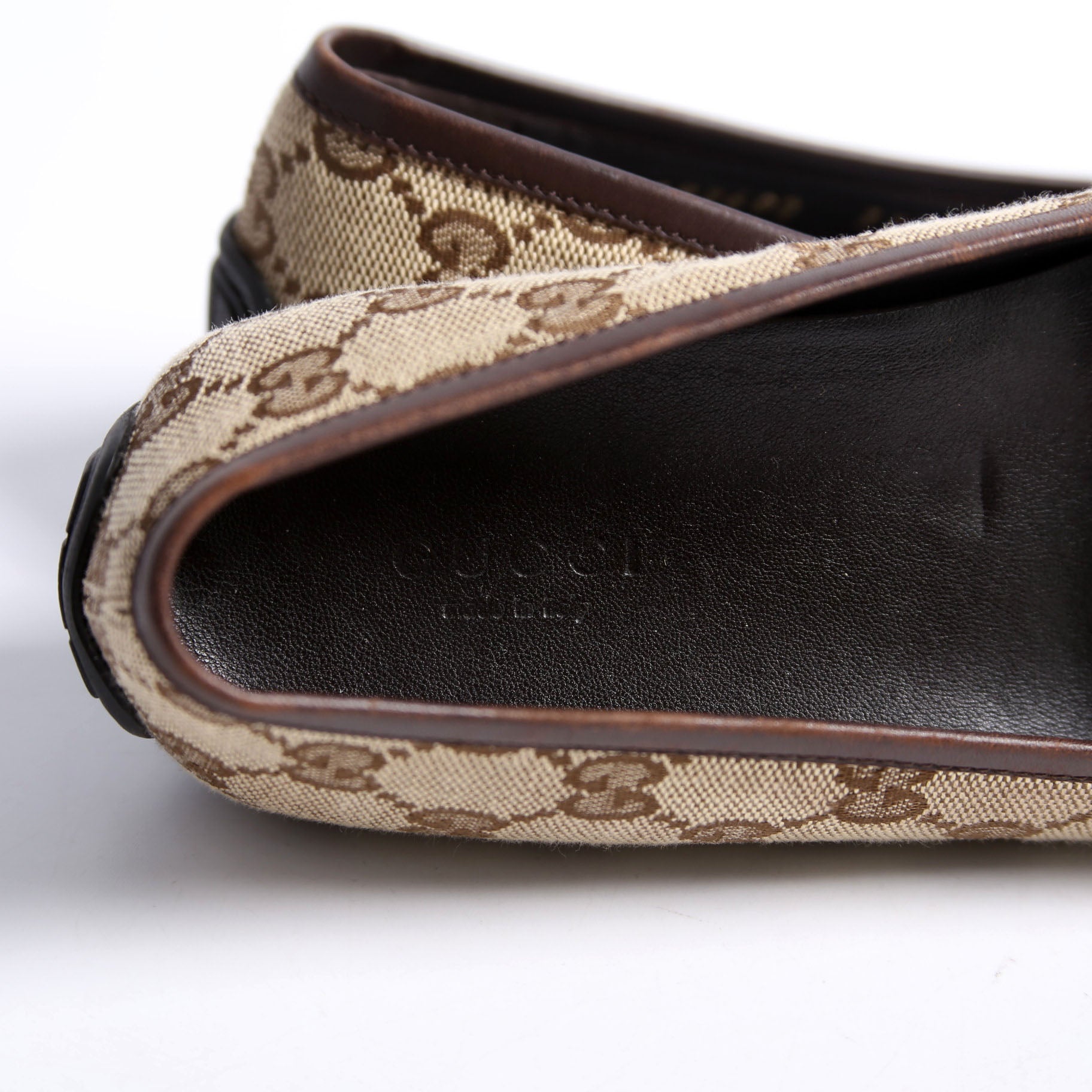 GG Canvas Loafers Size 37.5