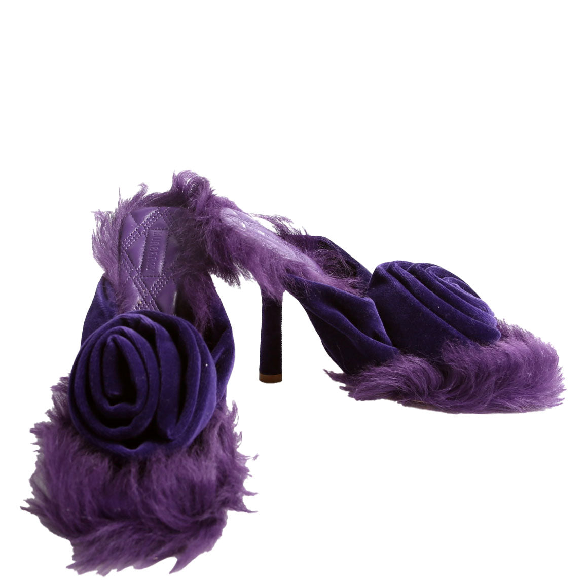Step Rose Sandals Size 40 Purple