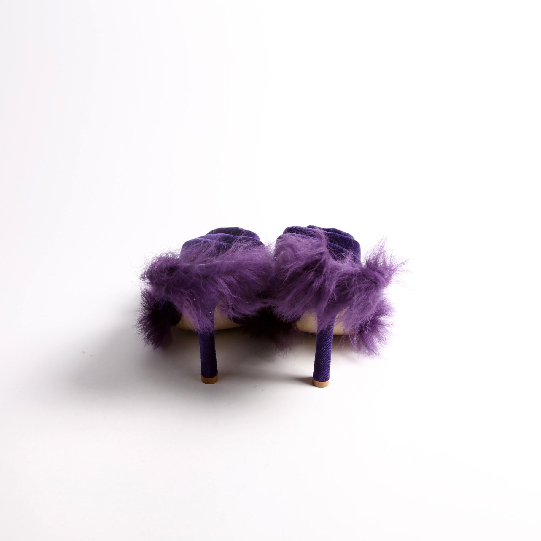 Step Rose Sandals Size 40 Purple
