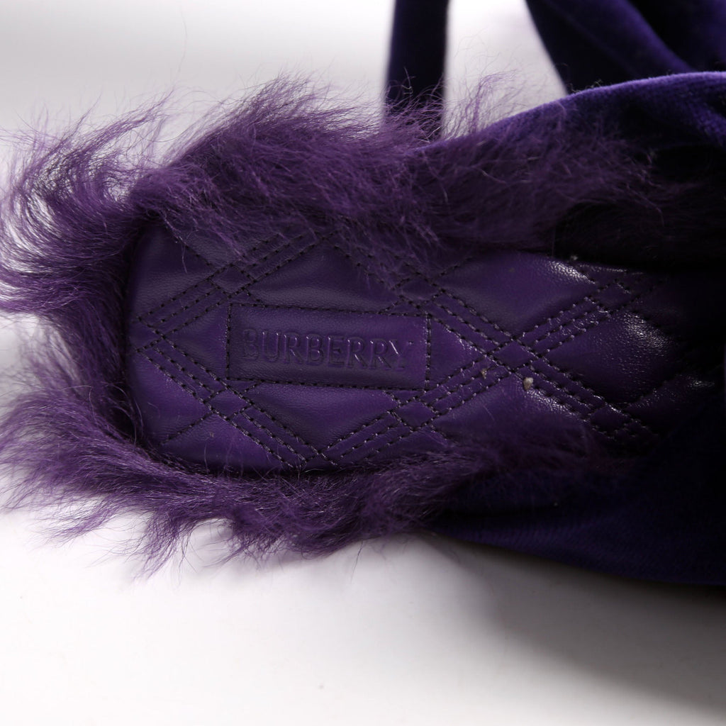 Step Rose Sandals Size 40 Purple