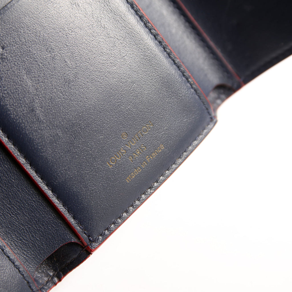 Capucines Wallet Compact Navy