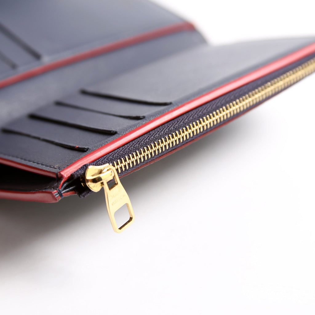 Capucines Wallet Compact Navy