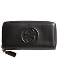 308004 Soho Zippy Wallet Black