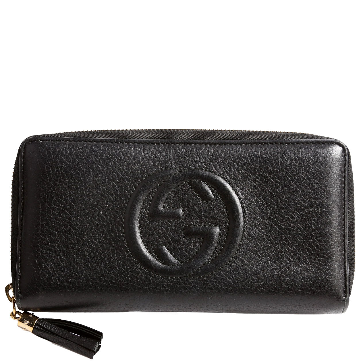 308004 Soho Zippy Wallet Black