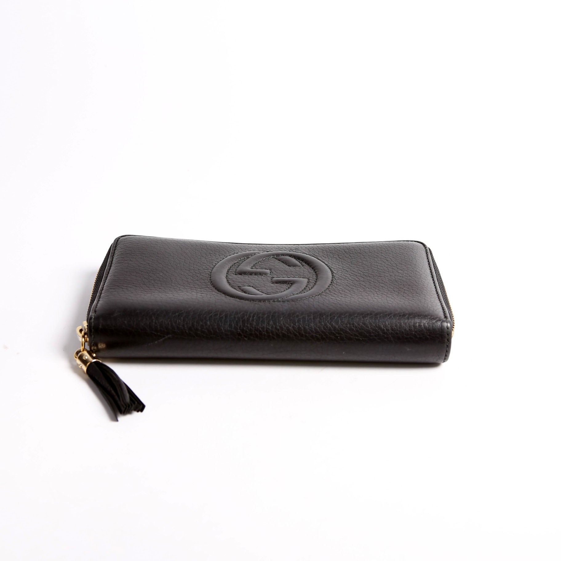 308004 Soho Zippy Wallet Black