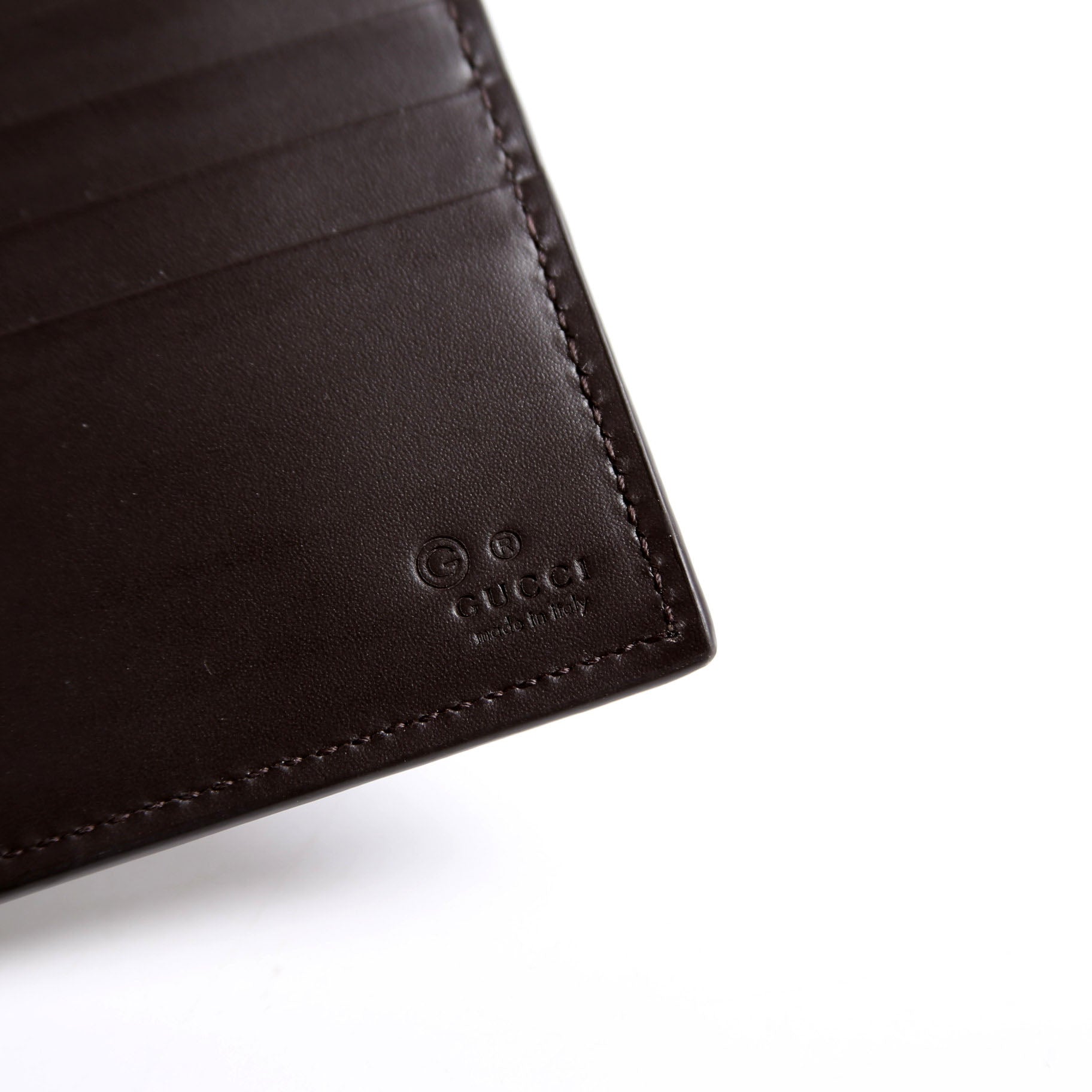 779849 GG Supreme Web Bi-Fold Wallet
