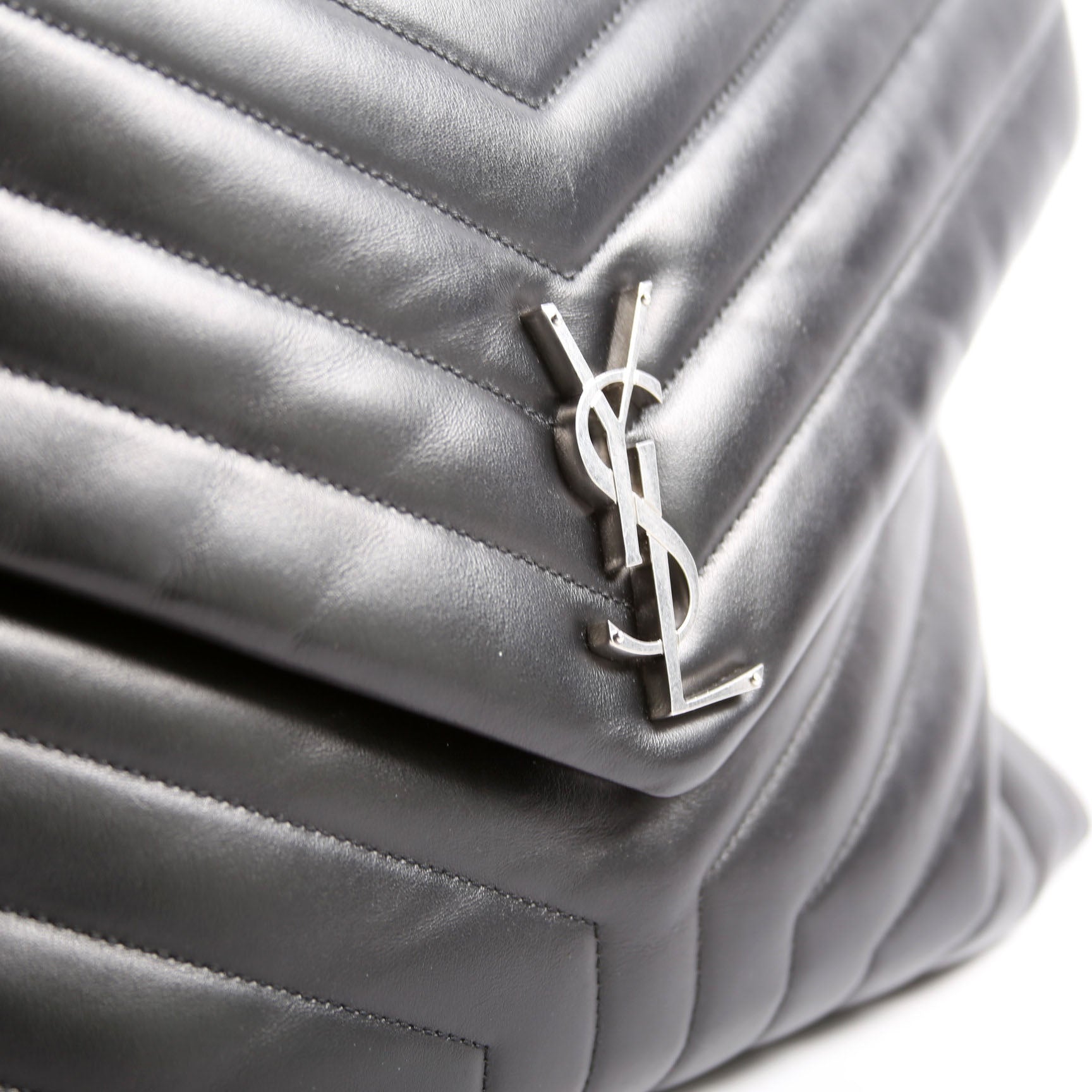 SAINT LAURENT Loulou Satchel Large 574947 Black