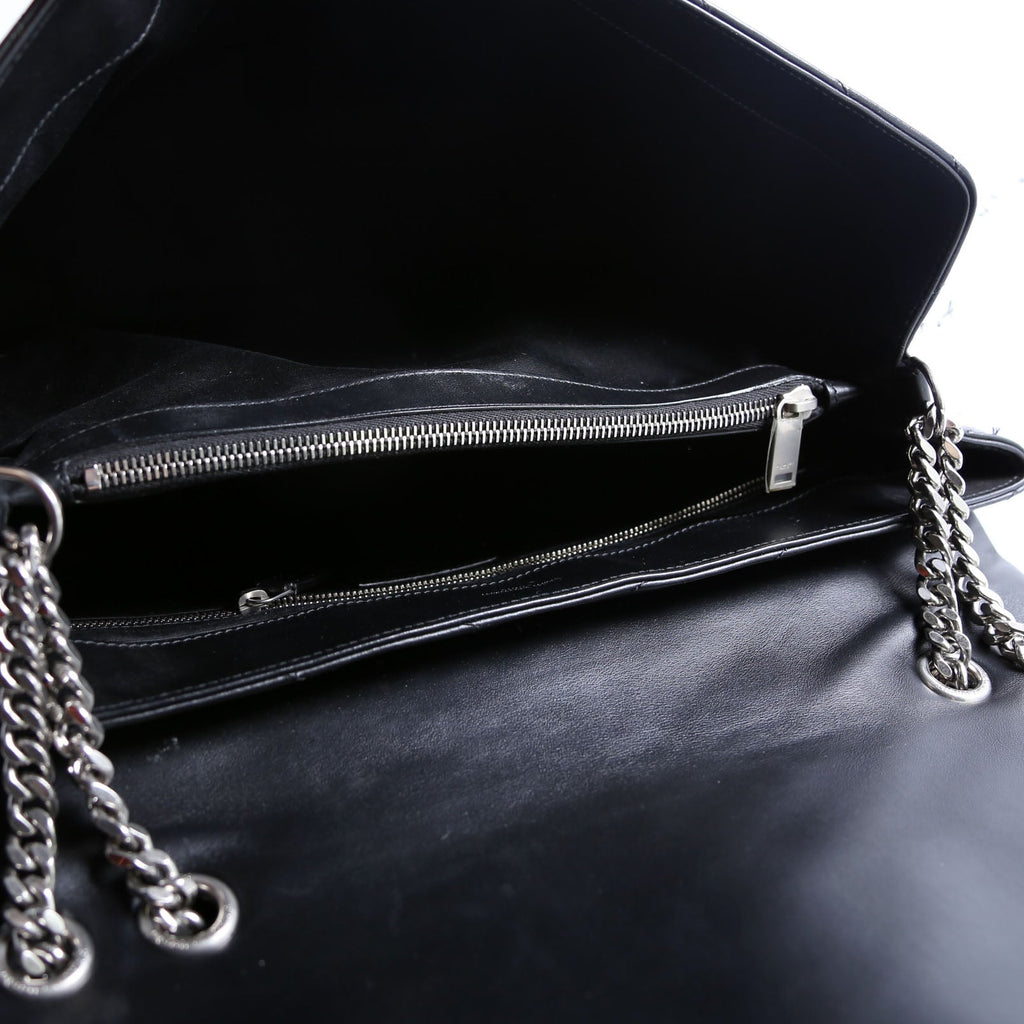 SAINT LAURENT Loulou Satchel Large 574947 Black
