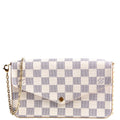 Pochette Felicie Damier Azur