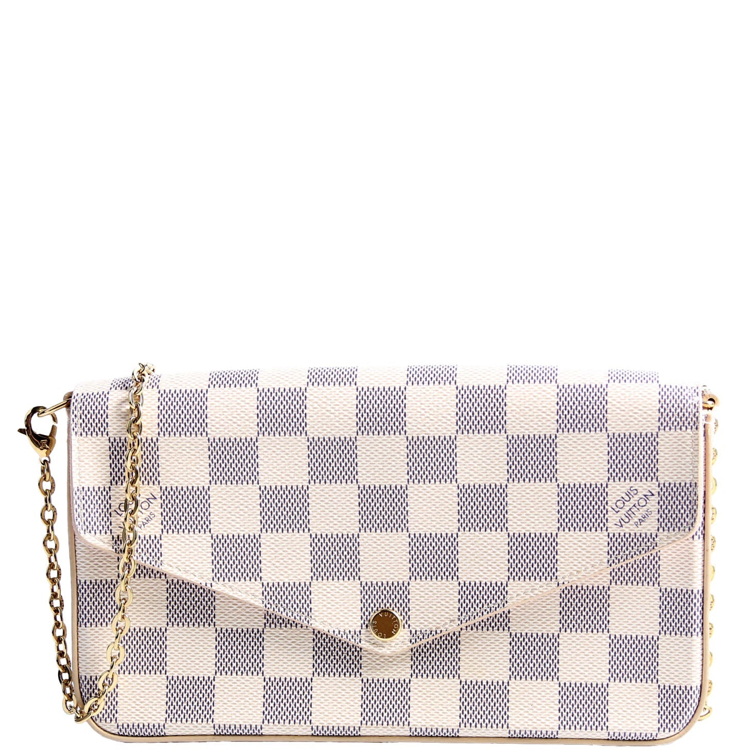 Pochette Felicie Damier Azur