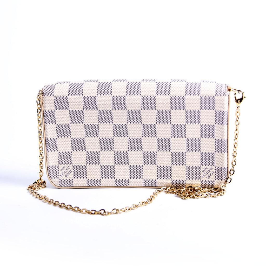Pochette Felicie Damier Azur