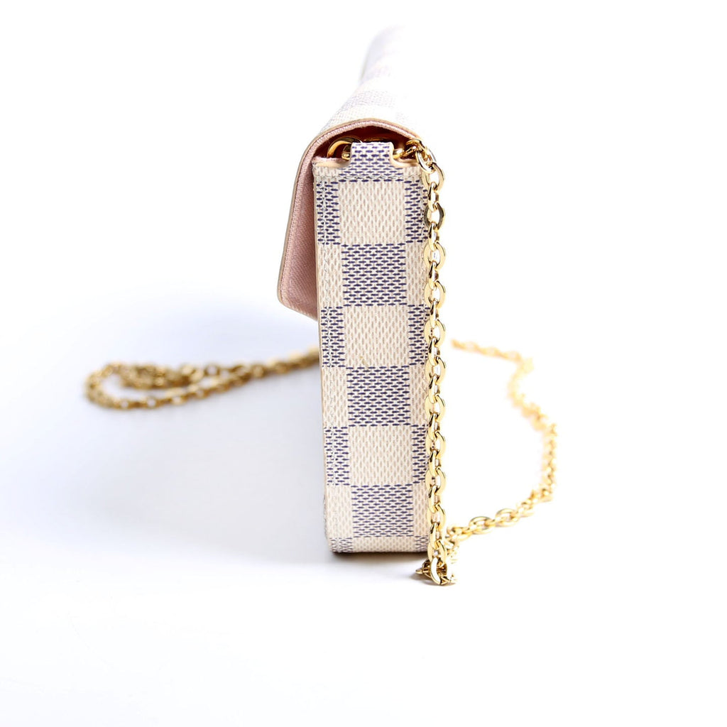 Pochette Felicie Damier Azur
