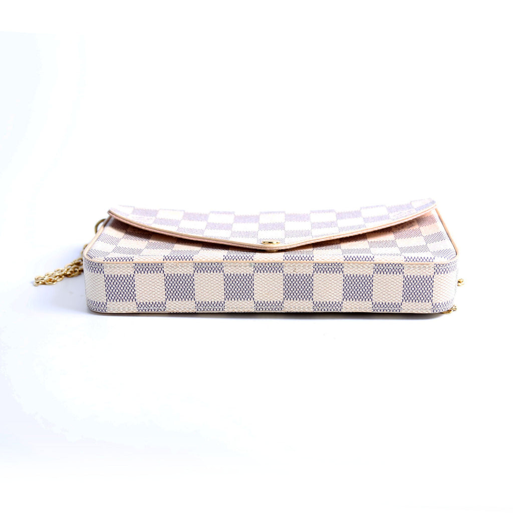 Pochette Felicie Damier Azur
