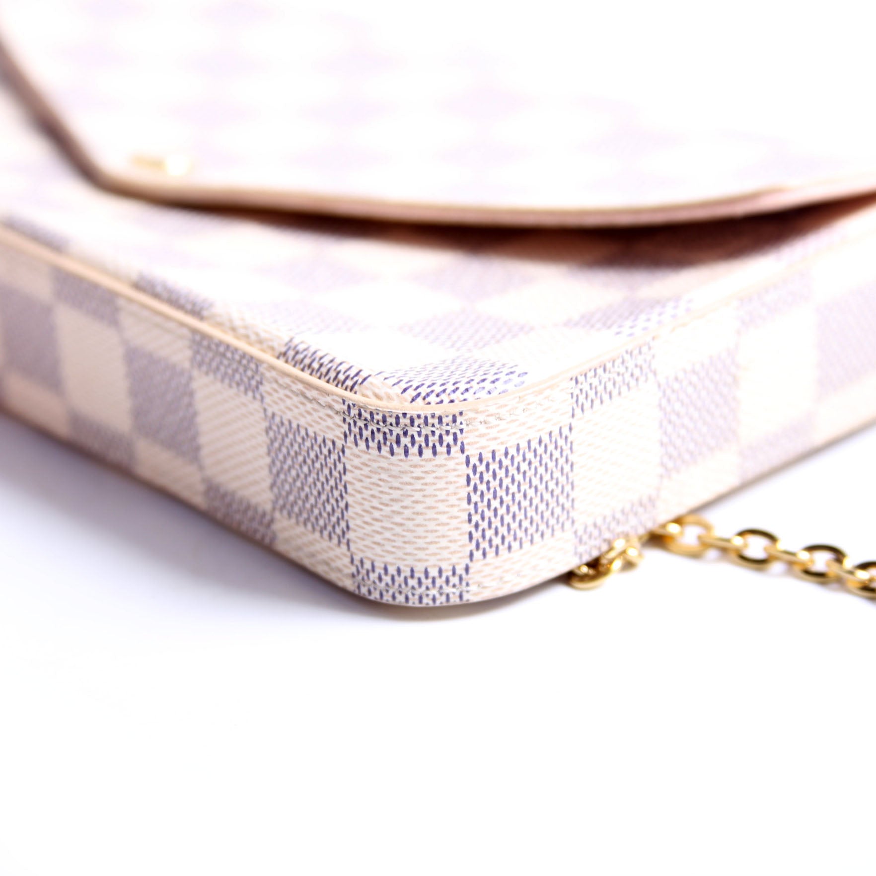 Pochette Felicie Damier Azur
