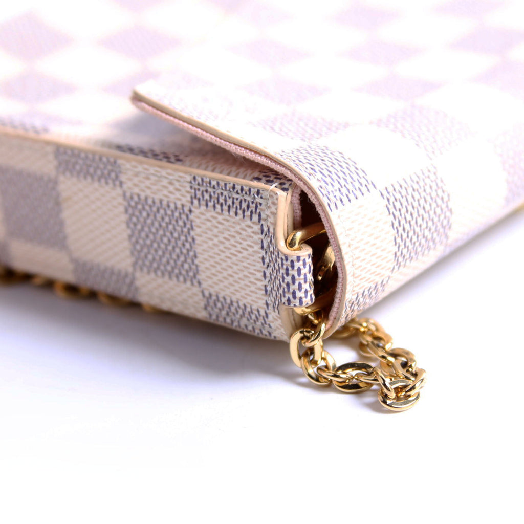 Pochette Felicie Damier Azur
