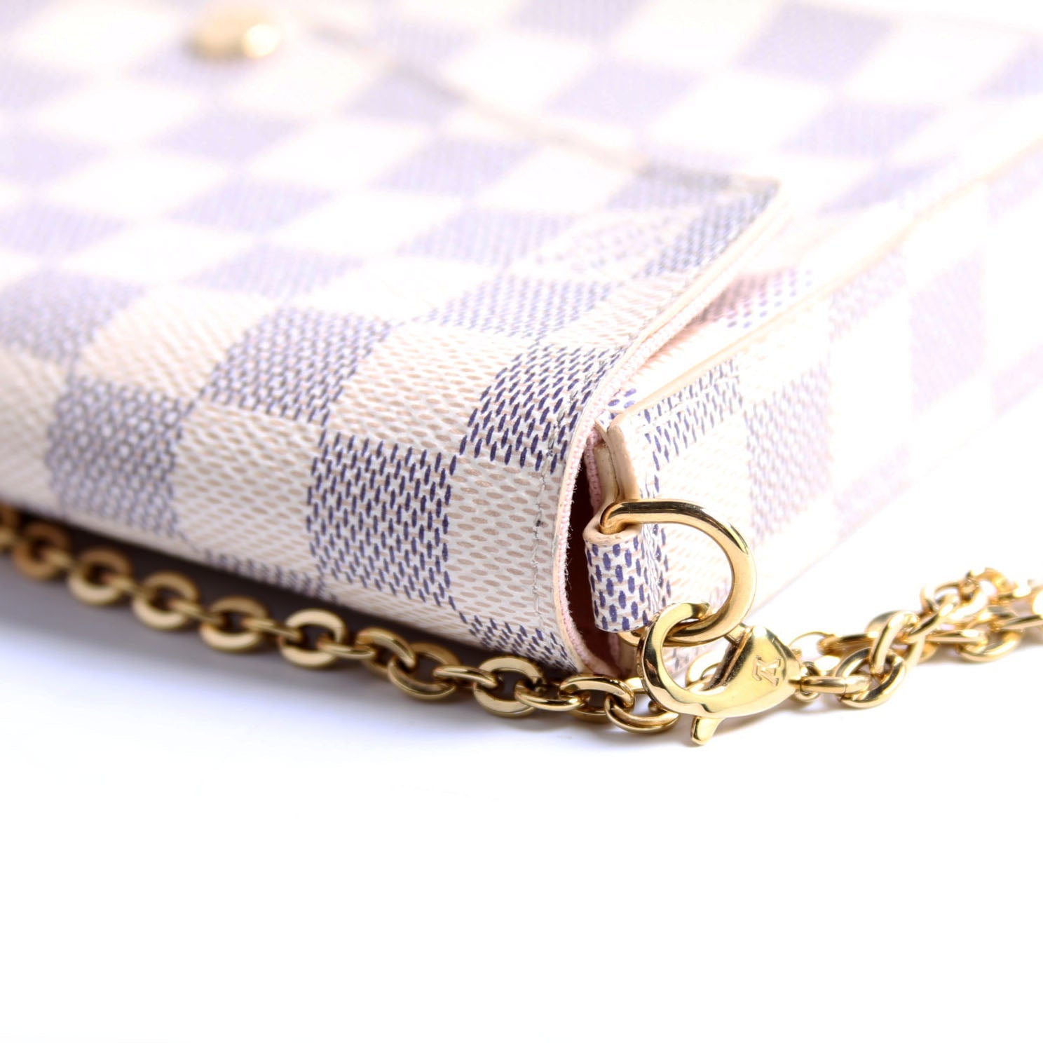 Pochette Felicie Damier Azur