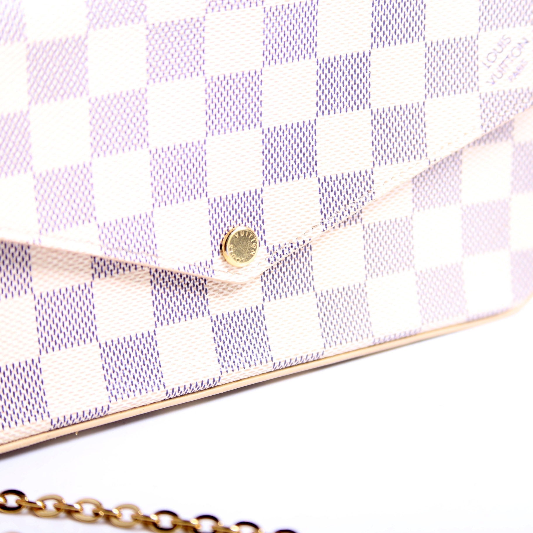 Pochette Felicie Damier Azur