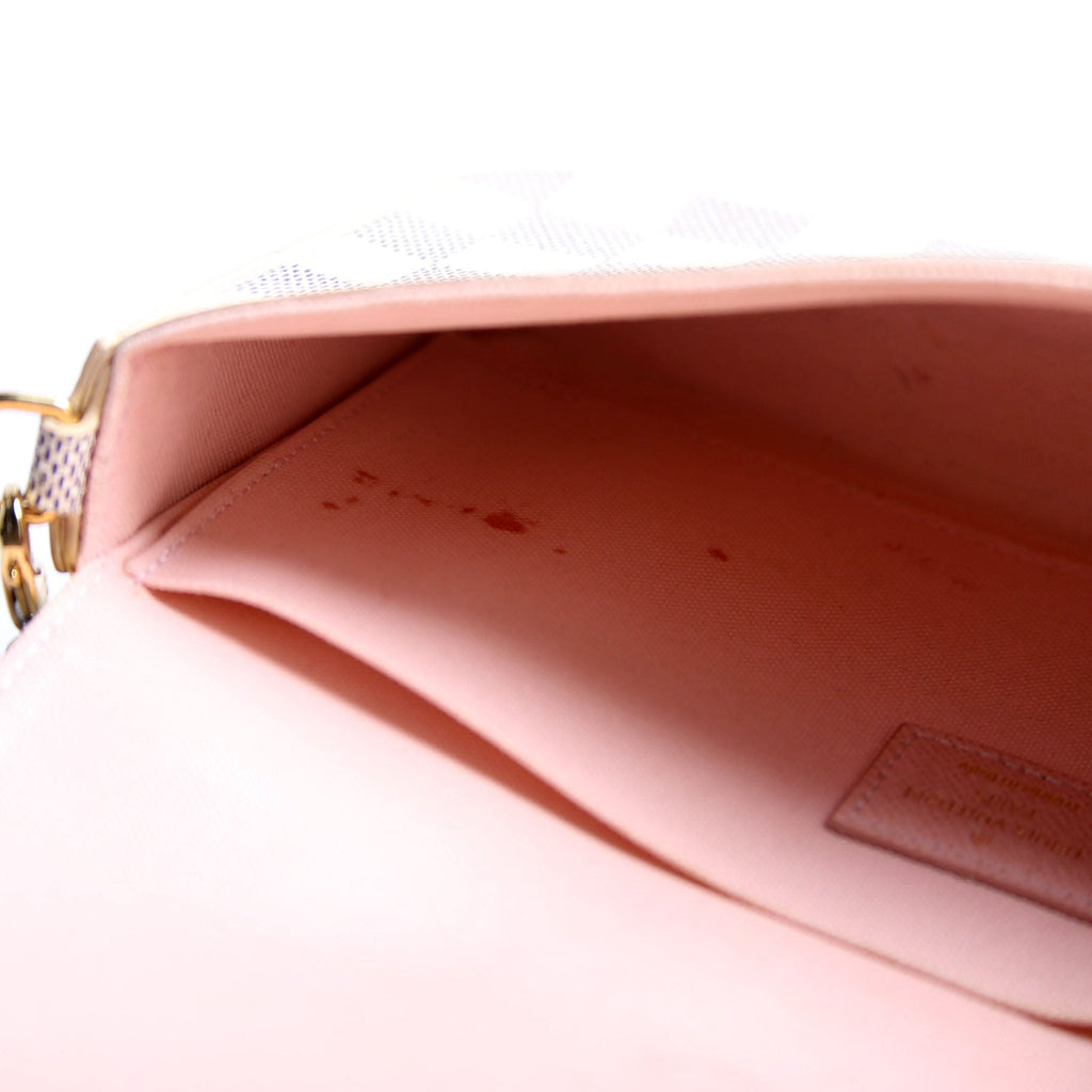 Pochette Felicie Damier Azur