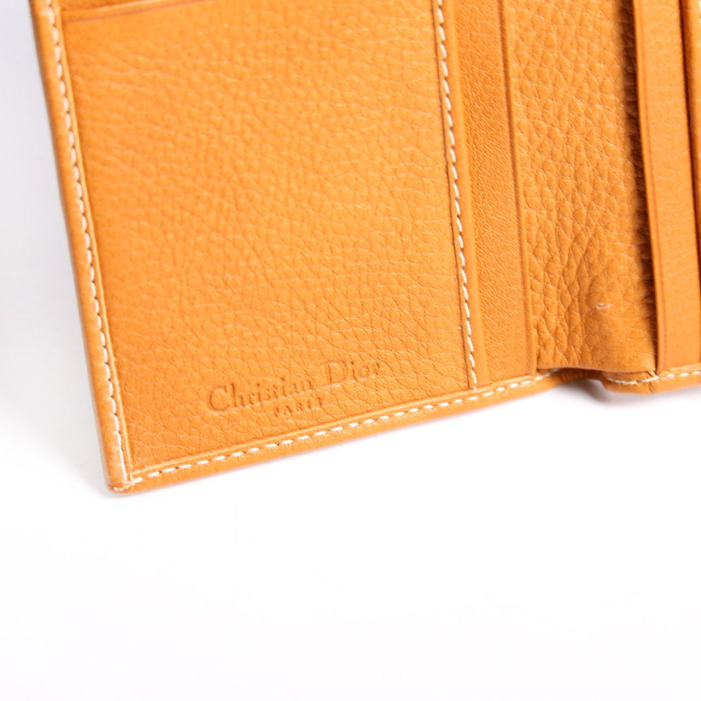 Saddle Wallet Calfskin Brown