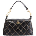 Wild Stitch Surpique Hobo Vintage 7M Black/Beige