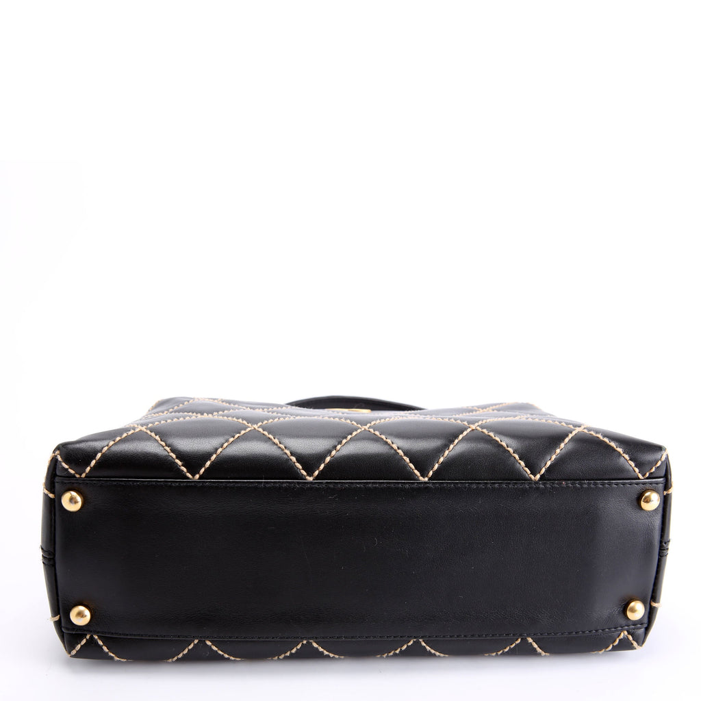 Wild Stitch Surpique Hobo Vintage 7M Black/Beige