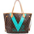 Neverfull MM Monogram V Blue