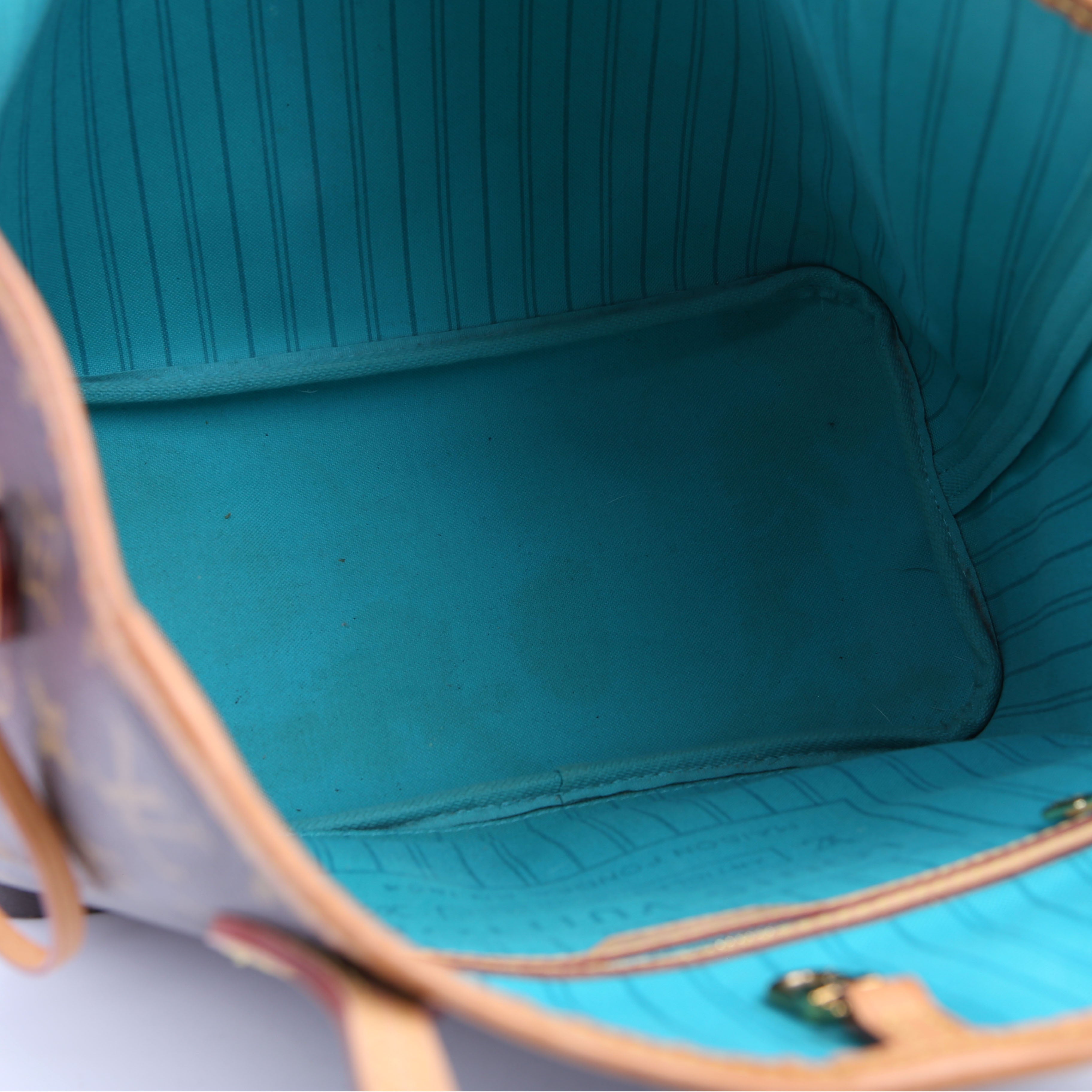 Neverfull MM Monogram V Blue