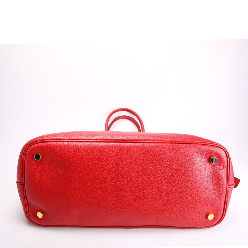 Jennifer Zip Tote Large Red